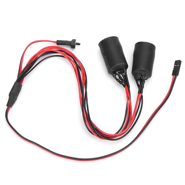 RC Bil LED Strålkastare 17mm DIY Modifiering Grön Vit