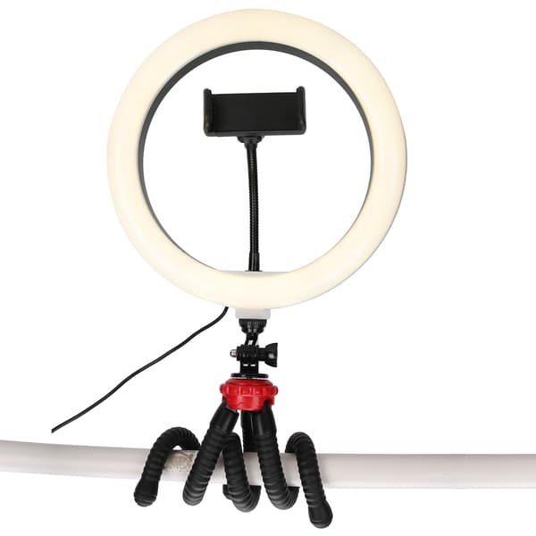 LED Ring Light til Livestreaming Selfie Makeup Fotografering Foldbart Skrivebordslys