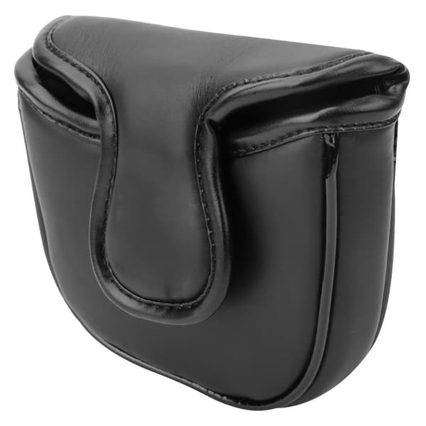 Bærbar PU Golfkølle Driver Headcover Holdbart Blødt Tilbehør Sort