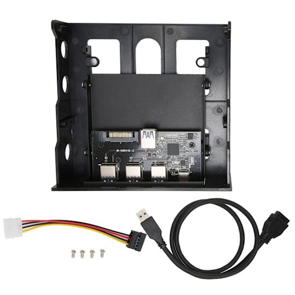 Datorchassi Frontpanel USB 3.0 Optisk Drivenhet Expansionskort med Fäste