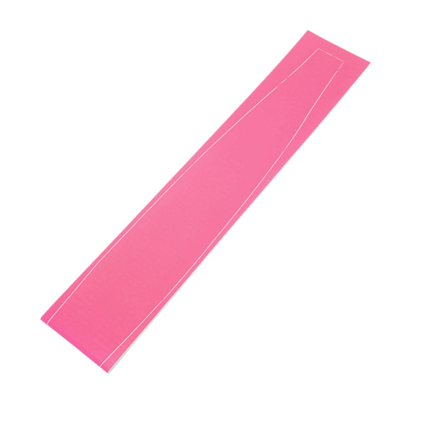 Midtskin for PS5-konsollen, ripesikker, integrert midtre stripeklistremerke, konsollens midtre del, beskyttelsesstripefilm, rosa