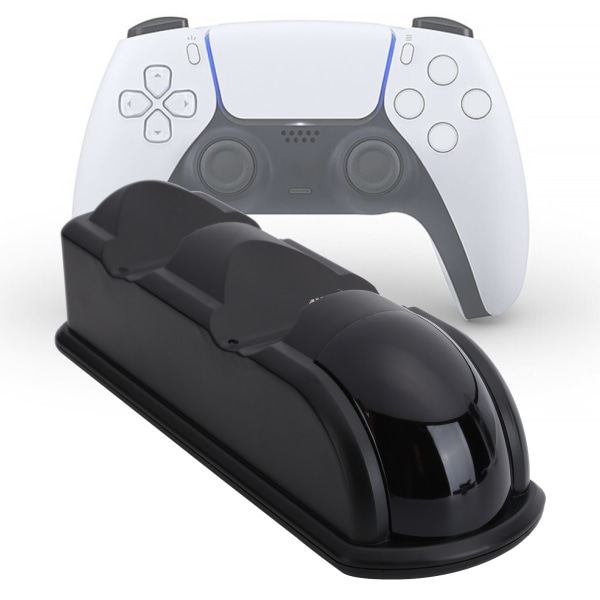 Multifunktion Dual Controller Laddningsställ Laddare med Display för PS4 SLIM PRO Joystick