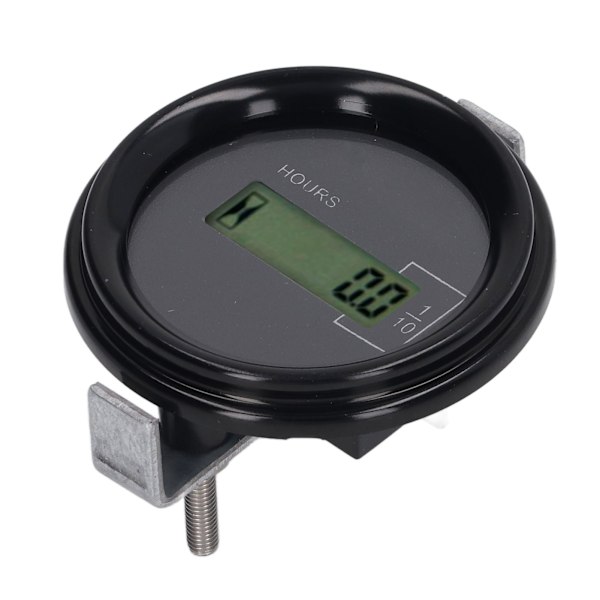 Fjärrstyrd LCD Digital Grävmaskinstimer Timräknare 12V-36V 0-99999.9H för Kato Rund Display
