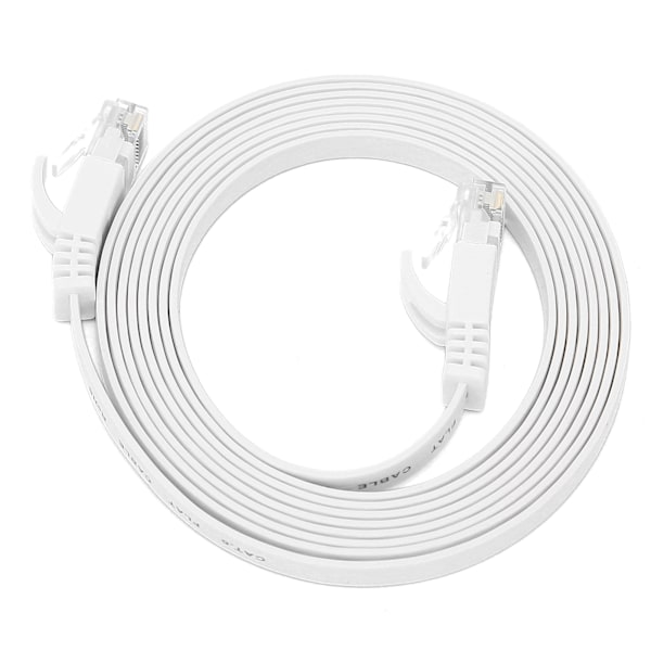 CAT6 Gigabit Ethernet-kabel 8-kärnig tvinnad par platt koppartråd nätverksbrygga - 2 meter leverans