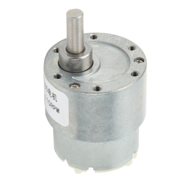 12V DC Växelmotor 110RPM med Hastighetsreducering & Självlåsande - Perfekt för Maskinapplikationer