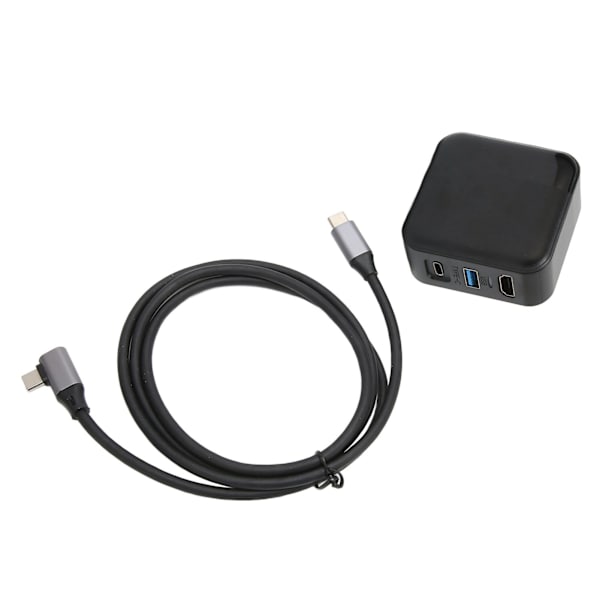 HD Multimedia Interface TV-dock 3-i-1 4K Laddningsdockningsadapter med USB 3.0-port för Switch OLED Smartphone 100‑240V EU-kontakt