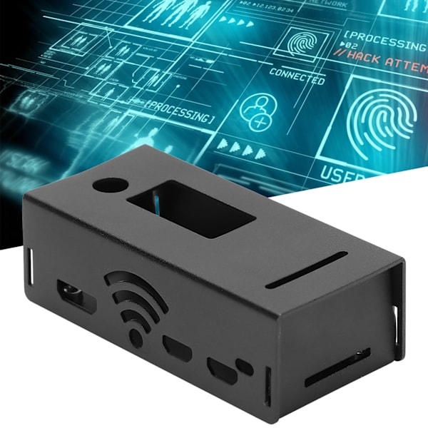 Beskyttende Skal til RPi Model Transparent Digital Aluminium Legering Hotspot Case til RPi Walkie Talkie