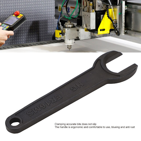 Åpennøkkel herdet blå rustsikker CNC graveringsmaskin spindelbrakettnøkkel