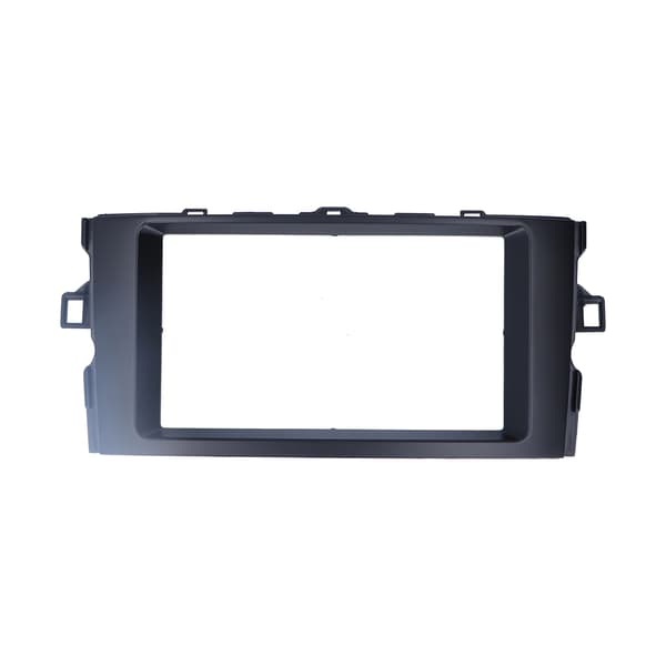 2Din Center Control DVD Facia Stereo Radio Navigation Panel Lydramme Passer til Auris 2006-2012