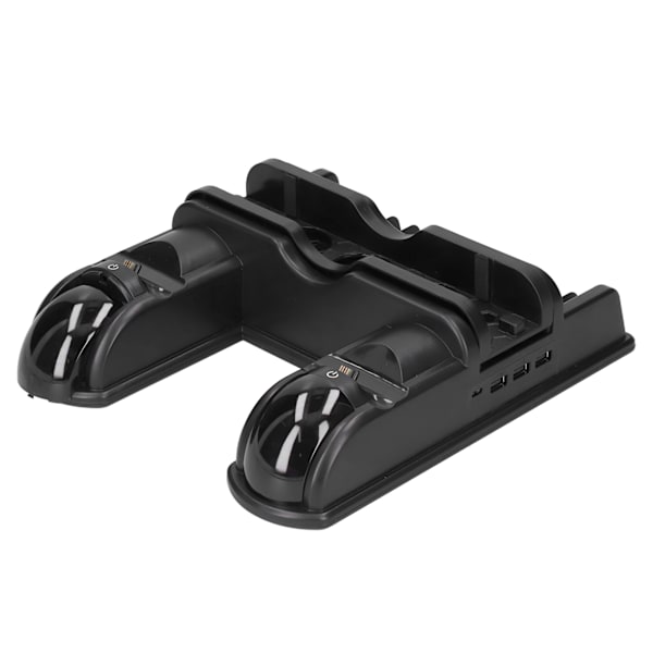 Kjølefan for spillkonsoll, vertikal stativ, kontrollerladerstasjon for PS4 SLIM PRO