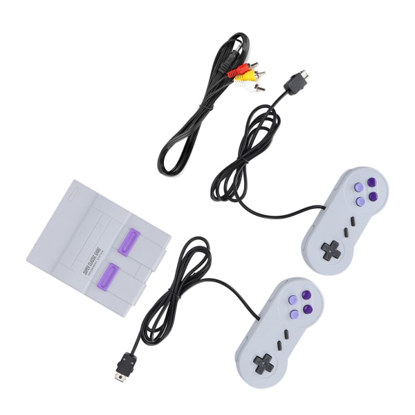 Game Console Classic 8-bit tv-spilkonsol til familieunderholdning og fritid 110-240VEU Plug-W