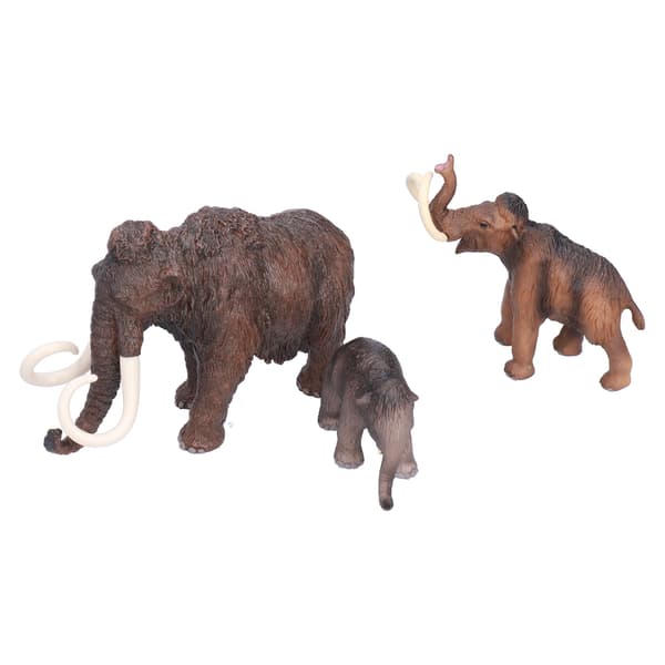 Realistisk mammutmodellfigur, plastdyrsamlingsleke
