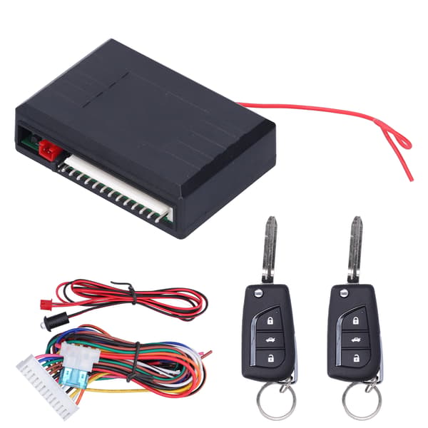 Universal 12V Bil Auto Fjärrkontroll Keyless Entry System Central Låssats