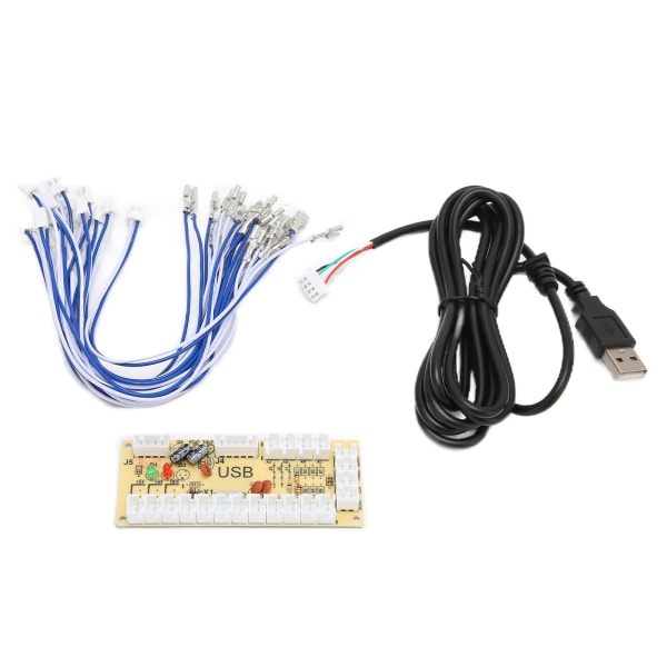 QM070911 Forsinkelsesfri Arcade USB-koder DIY Arcade-koder for Raspberry Pi 1 2 3 RetroPie