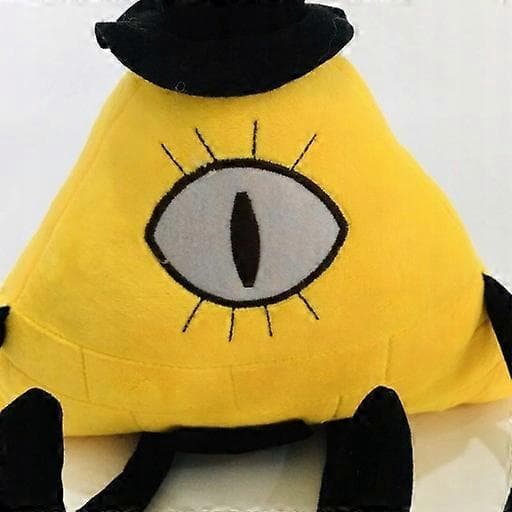 28 cm Bill Cipher Plysjleketøy Kosedyr
