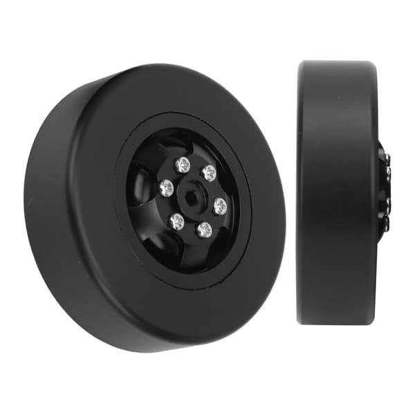54 mm hjulfælg Dækmodifikationsdele Tilbehør Passer til WPL D12 1/10 RC bilmodel Sort