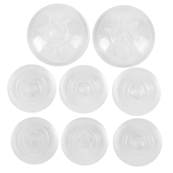 Universal Gamepad Justerbar Høyde Joystick Deksel Tilbehør for XBOX ONE Spillmaskin hvit