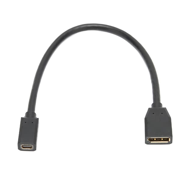 Mini DP til DP hunadapter 8K DisplayPort forlængerkabel