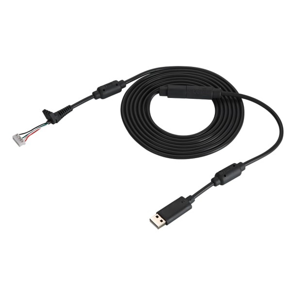 USB 4-pins Spillkontrollkabel Erstatningsledning Avtakbar Adapter For Xbox 360 (Svart)