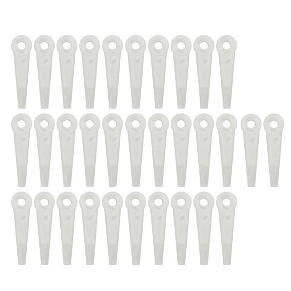32 STK plastskæreknive Udskiftning af græstrimmerhoved til plæneklipperknive, tilbehør