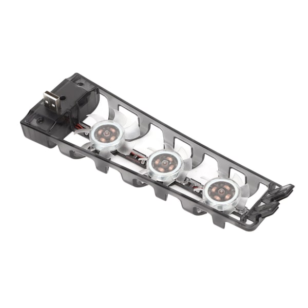 Spelkonsol USB-kylande fläkt Värmeavledning 3 Mini Fläktar USB-driven Automatisk Spelkonsol Turbo-kylare för PS5