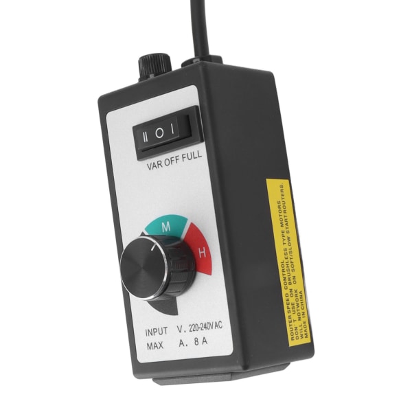 Viftehastighetsregulator i plast, justerbar hastighet for vifte, 1500W, utblåsningsvifte, erstatning for hjem og industri, EU 220-240V