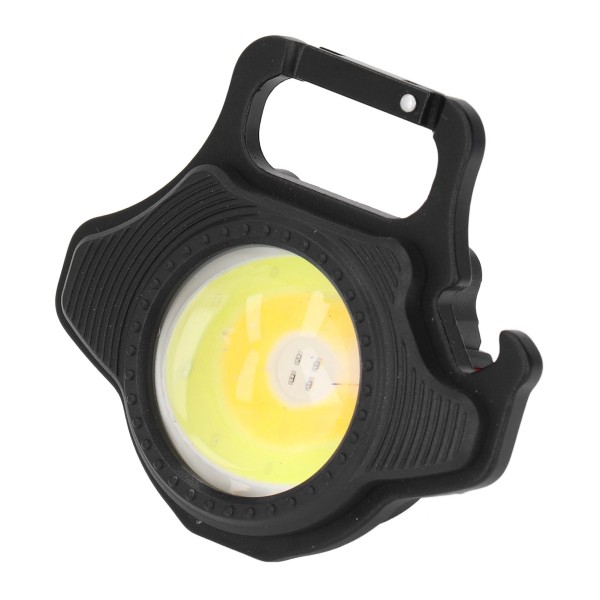 COB 500LM Laddningsbar Mini Ficklampa med Vikbart Fäste - Perfekt för Fiske, Promenader och Camping