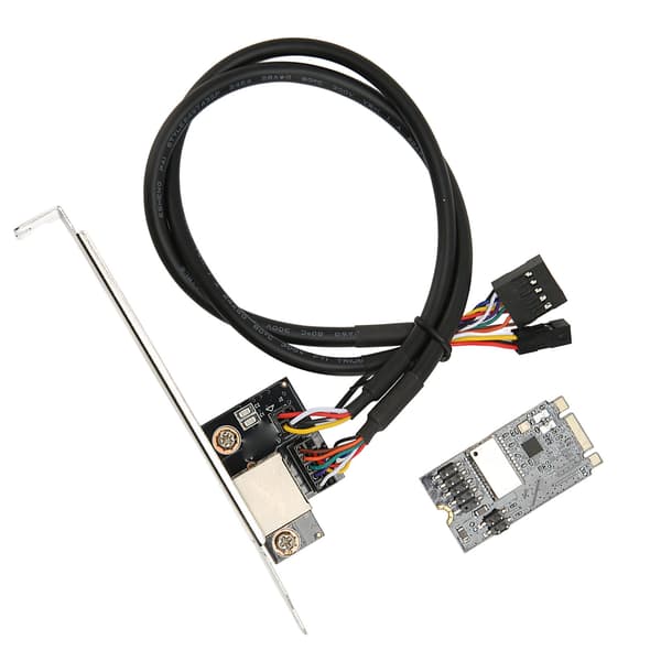 M2 PCIe Gigabit Ethernet-kort 1000 Mbps Guldben Stabil forbindelse Mini PCI Express LAN NIC til PC