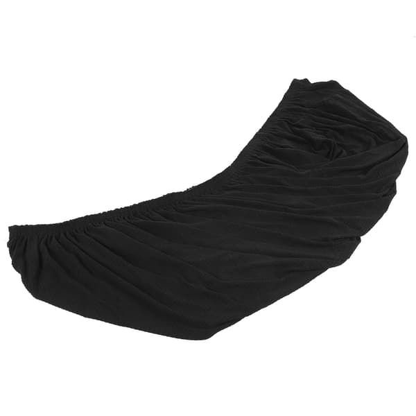 Vattentätt sofföverdrag i polyester, tvättbart, andningsbart, möbelskydd, svart, 3-sits