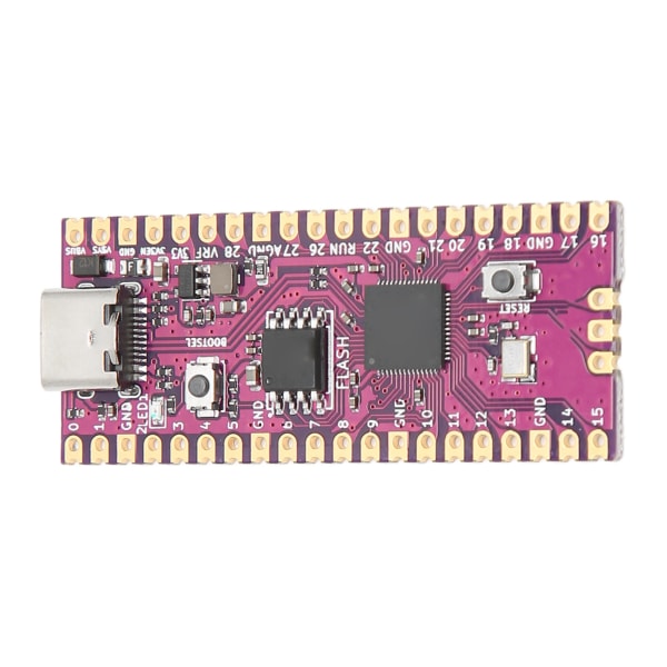 RPi RP2040 Pico -kortti, kaksoisydin ARM Cortex M0+ -suoritin, alhainen virrankulutus, joustava mikrokontrollerikortti