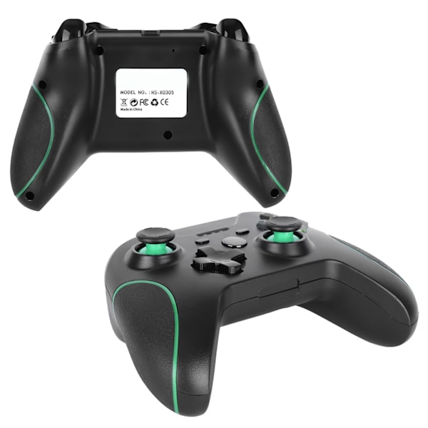 Trådløs Kontroller 2.4G Gamepad Joystick med Dobbel Motor Vibrasjonsfunksjon for Xbox One/PC/PS3