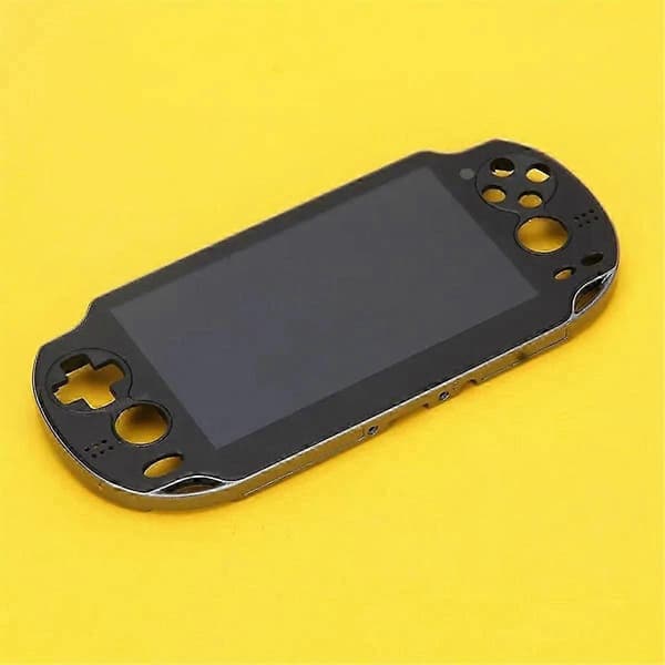 【bt02】PSVITA 1000 OLED LCD Screen Assembly with Touch Screen and Frame - Replacement Black