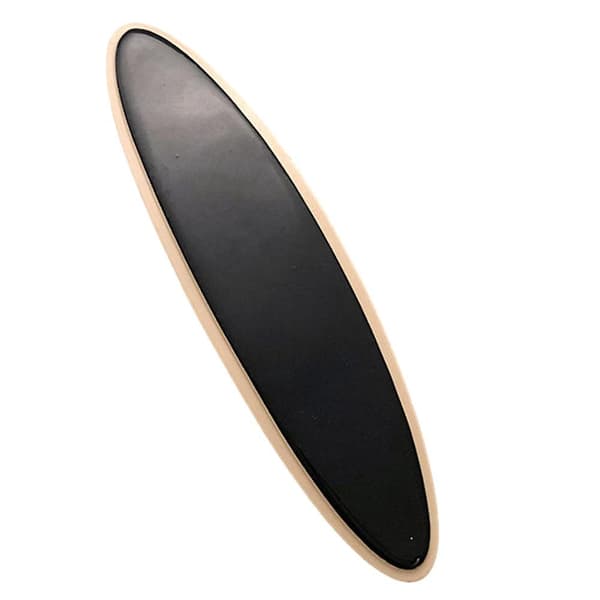 Hårklämmor i modedesign, multifunktionell hårnål för utomhusresor Black Oval