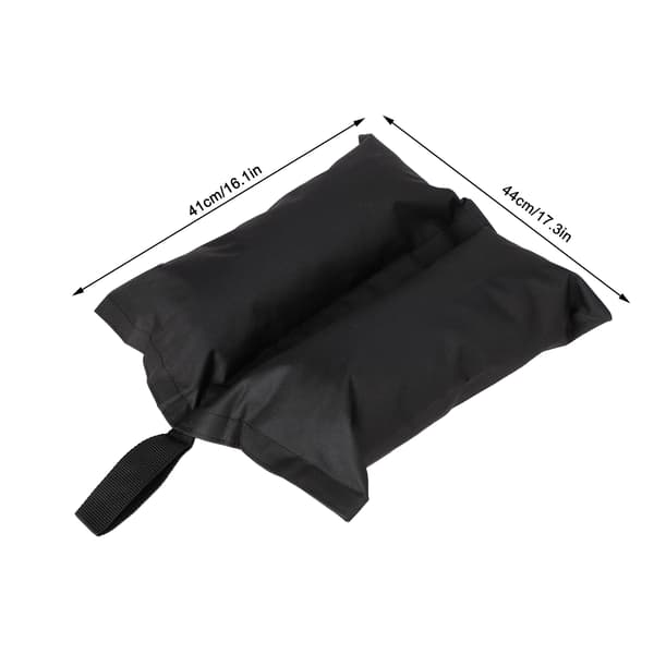 (4 stk. sort specifikation: udfoldet 44*41cm) Telt sandpose materiale: 600D Oxford stof)