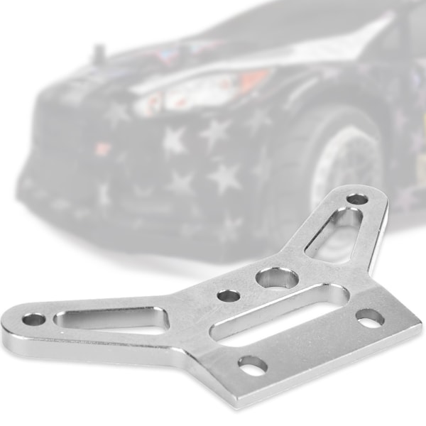 Hållbar tung aluminiumlegering framväxelplatta för RC HPI 1/8 WR8 FLUX Silver