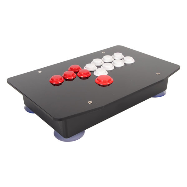 Arcade-peliohjain USB 2.0 -portilla, 5 suuntanäppäimellä ja 8 suurella toimintonäppäimellä