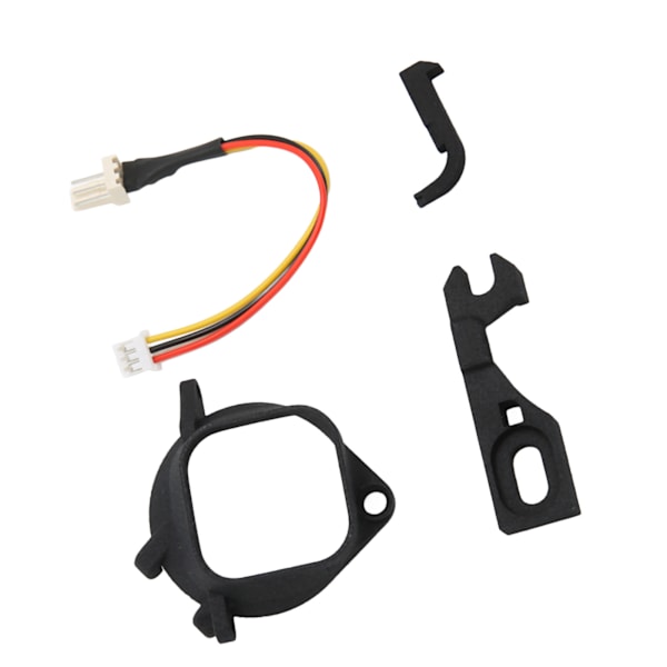 Konsolfläkt 3D-utskriftsfäste Kit Ersättningsmini Brushless Kyllfläktfäste för SEGA Dreamcast DC