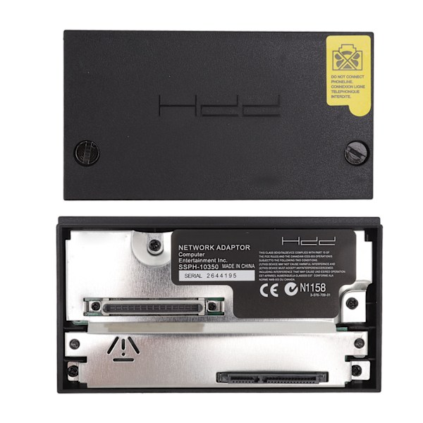 Spelhårddisksadapter SATA-gränssnitt HDD-nätverksadapter med 8 MB FMCB V1.953 minneskort för Playstation 2