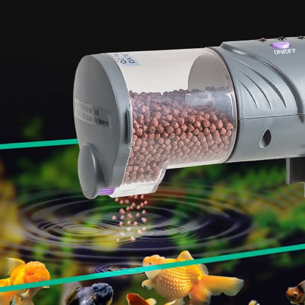 Automatisk fiskefoderautomat med timer til akvariefisketank