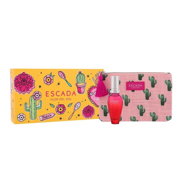 【02】Presentförpackning Flor Del Sol 30ml Edt + Clutchväska