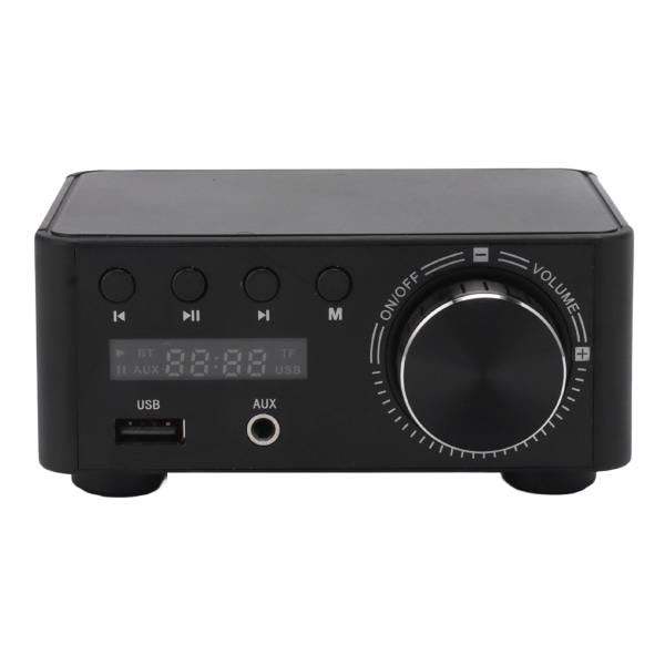 Mini-förstärkare 50W Bluetooth 5.0 DC9V‑24V Klass D Hem HiFi Stereo Förstärkare för Dator Mobiltelefon