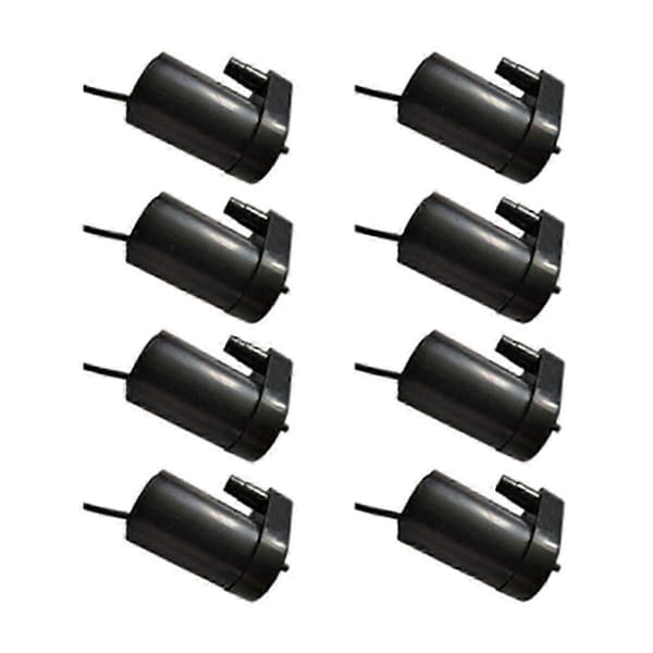 8st Svart Tyst Mini Dränkbar Pump för DC3V 5V för Dator Vattenkylning USB-driven