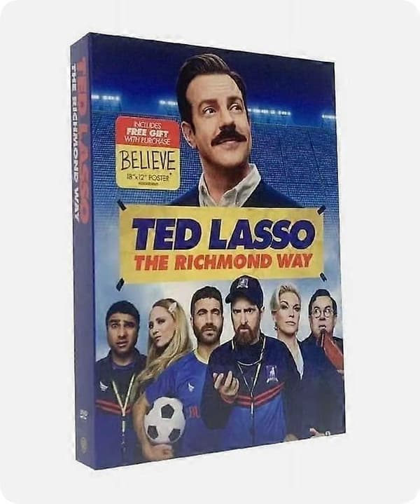 【02】Ted Lasso The Richmond Way - 7 Discs DVD Boxset Ny boks sæt engelsk version