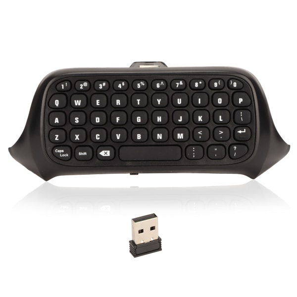 Trådløs controller-tastatur 2.4G bærbart mini-gaming-chatpad-beskedtastatur til Xbox One
