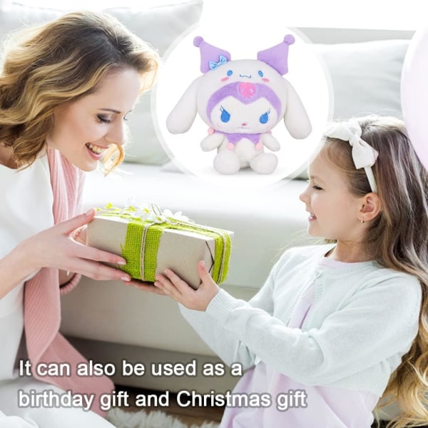 Kuromi Plys Legetøj Tegnefilm udstoppet dukke Plys legetøj Fødselsdag og julegave Sødt udstoppet legetøj til dreng og pige 20 cm