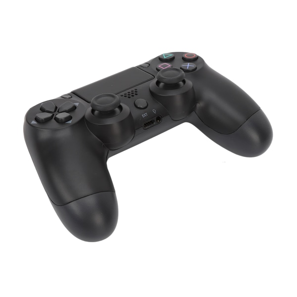 Langaton peliohjain Monitoiminen Dual Vibration Bluetooth -peliohjain PS4-peliohjaimille Black-W