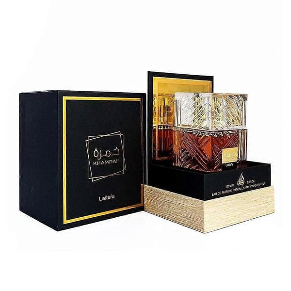 【02】Arabisk Unisex Parfym 100ml Långvarig Traditionella Kryddor Gåva Black