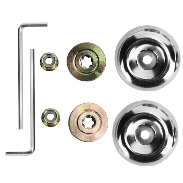 2-pack Växellåda Tryckplatta Packning Kragemutter Kit Gräsmatta Gräsklippare Borste Klippar Tillbehör