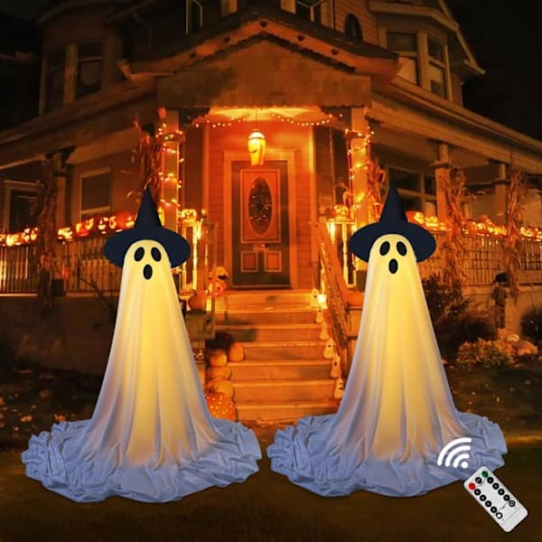 Animeret Halloween Heksepynt til Udendørs & Have