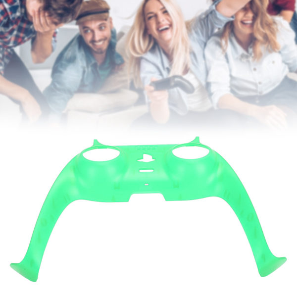 Dekorativt remskydd för spelkontroll med knappuppsättning, ersättning för PS5-spelkontroll, Grön